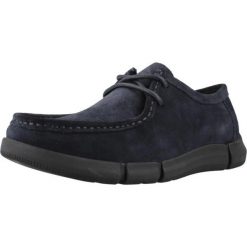 Buty GEOX U ADACTER Niebieski. Niebieskie buty turystyczne Geox, bez wzorów, ze skóry, bez zapięcia, na fitness i siłownię. Za 265.99 zł.