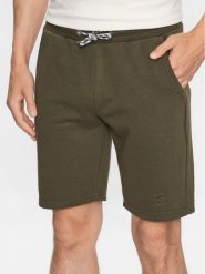 INDICODE Szorty materiałowe Brennan 70-442 Khaki Regular Fit. Brązowe szorty INDICODE, m, bez wzorów, z bawełny. Za 49.99 zł.