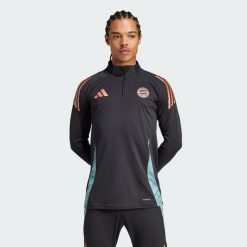 Bluza FC Bayern Tiro 24 Training. Czarne bluzy bez kaptura Adidas, m, bez wzorów, z materiału, bez kaptura. W wyprzedaży za 256.30 zł.