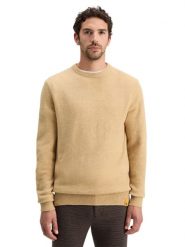 Scotch & Soda Sweter w kolorze beżowym rozmiar: L. Brązowe swetry nierozpinane Scotch & Soda, l, bez wzorów, bez kołnierzyka, bez ramiączek. Za 203.45 zł.