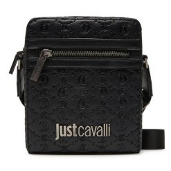 Saszetka Just Cavalli. Czarne saszetki i nerki Just Cavalli, bez wzorów. Za 499.99 zł.