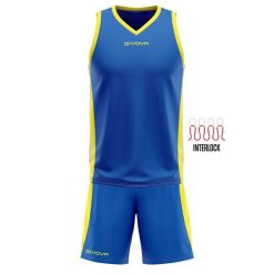 Givova Kit Power Interlock. Brązowe t-shirty sportowe Givova, bez wzorów, bez ramiączek, do koszykówki. Za 213.50 zł.