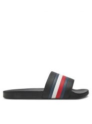 Tommy Hilfiger Klapki FM0FM05233 Czarny. Czarne klapki Tommy Hilfiger, z tworzywa sztucznego. Za 169.99 zł.