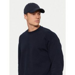 Czapka z daszkiem Tommy Hilfiger. Niebieskie czapki z daszkiem Tommy Hilfiger, bez wzorów. Za 139.99 zł.