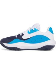 Under Armour Buty w kolorze niebiesko-granatowo-białym do koszykówki rozmiar: 40,5. Niebieskie buty do koszykówki Under Armour, bez wzorów, do koszykówki. Za 177.99 zł.