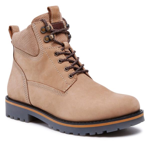 Trapery Badura. Brązowe trapery Badura, bez zapięcia. Za 289.99 zł.