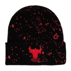 Czapka Chicago Bulls NBA Nep Hwc. Czarne czapki zimowe Mitchell & Ness, bez wzorów. Za 174.50 zł.