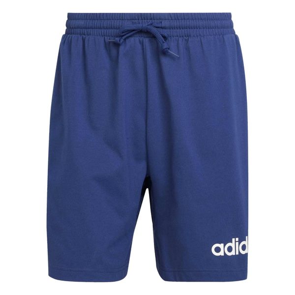 Spodenki Adidas Sport M Lin Sj Sho Dorośli. Niebieskie krótkie spodenki sportowe Adidas, l, bez wzorów, z bawełny. Za 167.45 zł.
