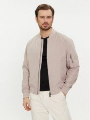 Calvin Klein Kurtka bomber Hero K10K112783 Beżowy Regular Fit. Brązowe kurtki CALVIN KLEIN, m, bez wzorów, z syntetyku, bez kaptura. Za 509.99 zł.