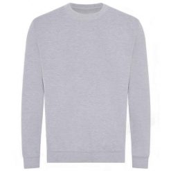 Bluza Męska Heather Organic. Szare bluzy AWDIS, m, bez wzorów, bez kaptura. Za 150.99 zł.