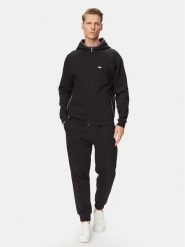 BOSS Bluza Sense 50557206 Czarny Regular Fit. Czarne bluzy Boss, m, bez wzorów, z bawełny, bez kaptura. Za 549.99 zł.