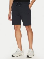 BOSS Szorty sportowe C-Leoni 50537277 Granatowy Regular Fit. Niebieskie krótkie spodenki sportowe Boss, m, bez wzorów, z bawełny. Za 549.99 zł.