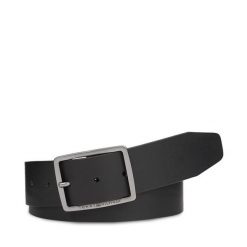 Pasek Męski Tommy Hilfiger. Czarne paski Tommy Hilfiger, bez wzorów. Za 209.99 zł.