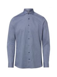Olymp Level Five Koszula Mężczyźni Slim Fit Bawełna niebieski, 40. Niebieskie koszule OLYMP Level Five, m, bez wzorów, z bawełny, bez kołnierzyka, bez ramiączek. Za 329.95 zł.