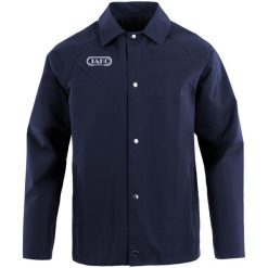 Kurtka koszulowa trenerska Jako Wardrobe. Niebieskie kurtki JAKO, m, bez wzorów, z materiału, z kapturem. Za 258.20 zł.