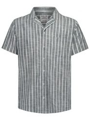 Sublevel Koszula - Regular fit - w kolorze biało-szarym rozmiar: L. Białe koszule Sublevel, l, bez wzorów, z bawełny, bez kołnierzyka, bez ramiączek. Za 100.52 zł.