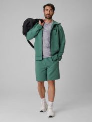 4F Spodenki treningowe szybkoschnące męskie - turkusowe XXL. Niebieskie krótkie spodenki sportowe 4F, m, bez wzorów, z materiału. Za 149.99 zł.