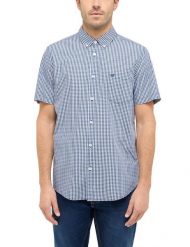 Męska Koszula Mustang Style Gilroy White Vichy Check 1016250 12706. Białe koszule Mustang, m, bez wzorów, bez kołnierzyka, bez ramiączek. Za 149.99 zł.