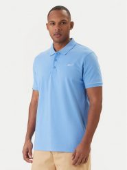 Reebok Polo Breen RK25562CCM Błękitny Regular Fit. Niebieskie koszulki polo Reebok, m, bez wzorów, z bawełny, bez kołnierzyka, bez ramiączek. Za 149.99 zł.