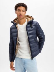 Blauer Kurtka Mężczyźni niebieski, XL. Niebieskie kurtki Blauer, m, bez wzorów, bez kaptura. Za 1,499.95 zł.