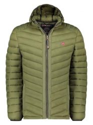 Geographical Norway Kurtka pikowana "Carliti" w kolorze khaki rozmiar: L. Brązowe kurtki Geographical Norway, l, bez wzorów, bez kaptura. Za 190.06 zł.