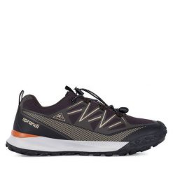 Trekkingi Sprandi. Brązowe buty trekkingowe Sprandi, bez wzorów, bez zapięcia. Za 135.99 zł.