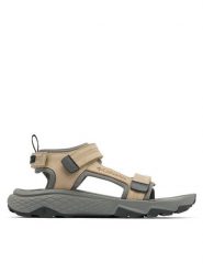 Columbia Sandały Peakfreak Rush Leather 2121251 Brązowy. Brązowe sandały Columbia, z materiału, bez zapięcia. Za 239.99 zł.