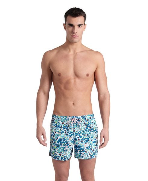 Spodenki plażowe Arena Water Prints Beach Short Ao. Czerwone krótkie spodenki sportowe Arena, s, bez wzorów, z materiału. Za 151.98 zł.