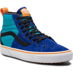 Sneakersy VANS - SK8-Hi 46 Mte Dx VN0A3DQ5UQ51 (Mte) Mazarine Blue/Ename. Niebieskie buty sportowe casual marki Vans, z gumy. W wyprzedaży za 339.00 zł.