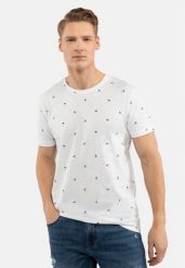 T-shirt z nadrukiem all over T-NEPTUN. T-shirty Volcano, l, bez wzorów, z bawełny, bez kołnierzyka, bez ramiączek. Za 69.99 zł.