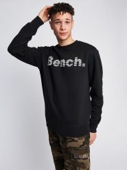 Bench Bluza "Tipster" w kolorze czarnym rozmiar: 50. Czarne bluzy Bench, bez wzorów, z bawełny, bez kaptura. Za 95.92 zł.