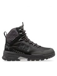 Helly Hansen Trekkingi Crestone ULLR HT 11891 Czarny. Czarne botki sznurowane Helly Hansen, bez wzorów, z materiału, bez obcasa, bez zapięcia. Za 899.99 zł.