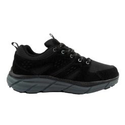 Niskie Buty Męskie Kamsel Leather. Czarne buty turystyczne CMP, bez wzorów, z materiału, bez zapięcia, trekkingowe. Za 555.99 zł.