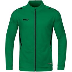 Kurtka z dresu Jako Challenge. Czarne kurtki JAKO, m, bez wzorów, z dresówki, z kapturem. Za 183.50 zł.