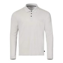 Koszulka polo z długim rękawem przeciwdziałająca promieniom UV Musto Evo Crew. Szare bluzki z długim rękawem Musto, m, bez wzorów, ze skóry, bez kołnierzyka, bez ramiączek. Za 333.50 zł.