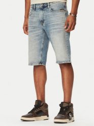G-Star Raw Szorty jeansowe Mosa D24430-E205 Niebieski Regular Fit. Niebieskie szorty G-Star Raw, m, bez wzorów, z bawełny, retro. Za 309.99 zł.