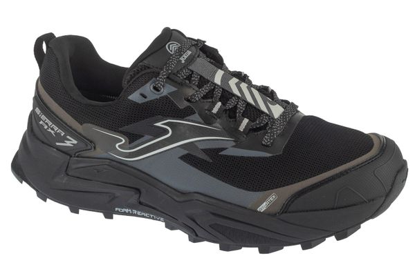 Buty trekkingowe męskie, Sierra AX Men 25 TKSIXW. Czarne buty turystyczne Joma, bez wzorów, z materiału, przed kostkę, bez zapięcia, trekkingowe. Za 399.99 zł.