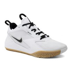 Buty siatkarskie Nike Zoom Hyperace 3. Białe buty do biegania Nike, bez wzorów, z syntetyku, bez zapięcia, do biegania, nike zoom. Za 514.48 zł.