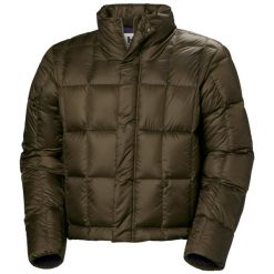 Kurtka puchowa Helly Hansen Arc Down. Brązowe kurtki Helly Hansen, m, bez wzorów, z puchu, bez kaptura. W wyprzedaży za 1,546.50 zł.