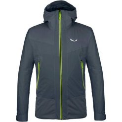 Kurtka trekkingowa męska Salewa Puez PTX 2L. Niebieskie kurtki Salewa, l, bez wzorów, z poliesteru, bez kaptura. Za 801.55 zł.