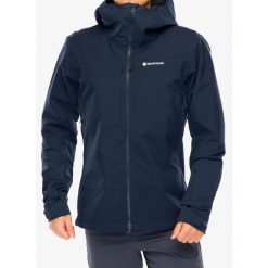 Kurtka softshell męska Montane Nordes Hoodie. Niebieskie kurtki Montane, m, bez wzorów, z softshellu, bez kaptura. Za 848.99 zł.
