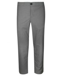 Spodnie Męskie, Popielate w Pepitkę, Casualowe, Zwężane, Chinosy z Elastanem -RIGON. Szare eleganckie spodnie Rigon, m, z elastanu. Za 159.00 zł.