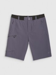 4F Spodenki trekkingowe 4Way Stretch męskie - szare L. Szare szorty 4F, l, bez wzorów, z elastanu. Za 199.99 zł.