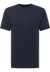 Męski T-Shirt Mustang Style Alex Dark Sapphire 1017988 4136. Niebieskie t-shirty Mustang, m, bez wzorów, bez kołnierzyka, bez ramiączek. Za 79.99 zł.