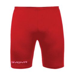 Spodenki piłkarskie termoaktywne dla dorosłych Givova Bermuda Skin czerwone. Czerwone bielizna termoaktywna Givova, xl, bez wzorów, bez ramiączek, do piłki nożnej. Za 45.00 zł.