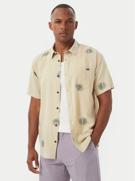 Billabong Koszula Cordoba 24A041510 Beżowy Regular Fit. Brązowe koszule Billabong, m, bez wzorów, z lyocellu, bez kołnierzyka, bez ramiączek. Za 299.99 zł.
