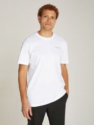 CALVIN KLEIN JEANS Koszulka w kolorze białym rozmiar: XXL. Białe bezrękawniki Calvin Klein Jeans, xxl, bez wzorów, z bawełny, bez kołnierzyka, bez ramiączek. Za 114.98 zł.