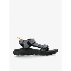 Sandały turystyczne męskie Columbia Peakfreak Rush Sandal Lea. Szare sandały Columbia, bez zapięcia. Za 308.99 zł.
