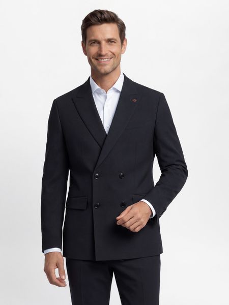 Finshley & Harding London kurtka modułowa - Berry Mężczyźni Comfort Fit niebieski, 46. Niebieskie kurtki Finshley & Harding London, m, z aplikacjami, z syntetyku, bez kaptura. Za 749.95 zł.