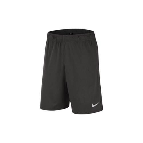 Spodnie treningowe męskie Nike Dry Fit Cotton 20. Czarne spodnie materiałowe Nike, na co dzień, m, bez wzorów, z dresówki, casualowe, krótkie. Za 129.00 zł.